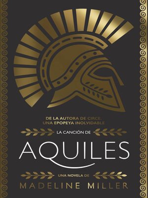 cover image of La canción de Aquiles